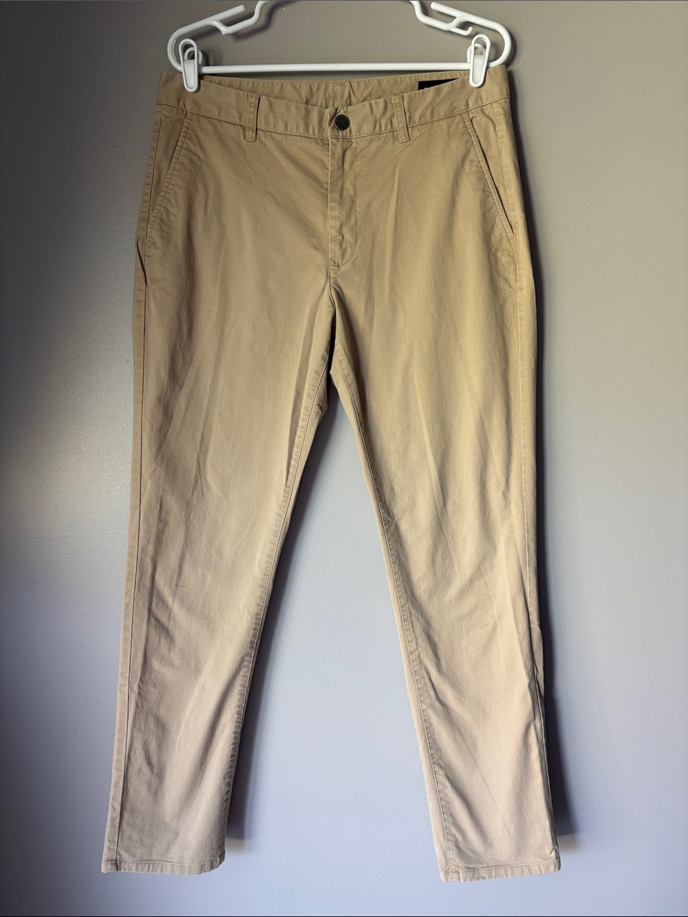 Bonobos Men’s Tan Slim Fit Chino Pants 33X32”